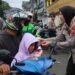 Polres Sukabumi Kota Bagikan Ratusan Bungkus Takjil