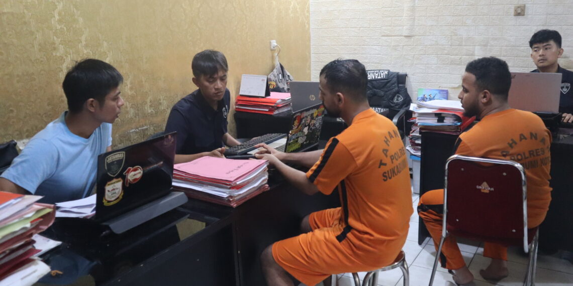 Gasak Ratusan Juta Rupiah, 2 WNA Diringkus Polres Sukabumi Kota