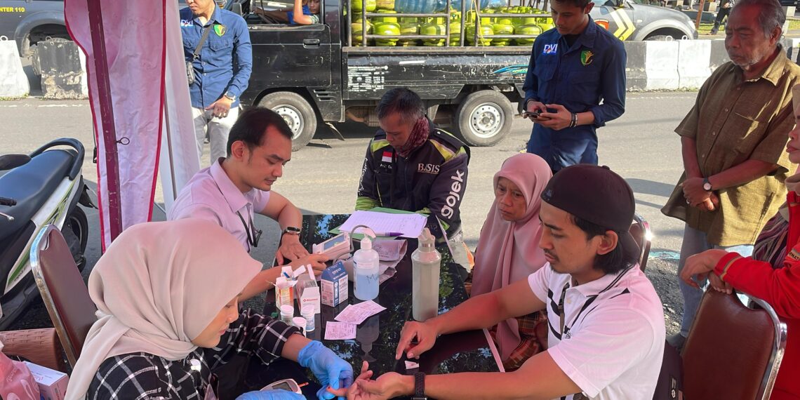 Sambut Hari Bhayangkara ke-79, Polres Sukabumi Kota Gelar Pemeriksaan Kesehatan Gratis