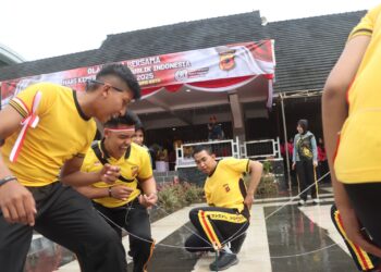 Dari Sepeda Gunung Sampai Umroh, Polres Sukabumi Kota Hujani Doorprize di HUT RI ke-80