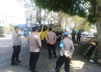 Sekat Massa Aksi ke DPR RI, Polres Sukabumi Kota Kerahkan 151 Personel