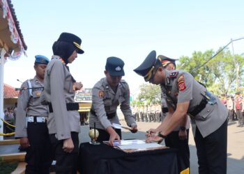 Kompol Fajri Anbiyaa Resmi Jabat Wakapolres Sukabumi Kota