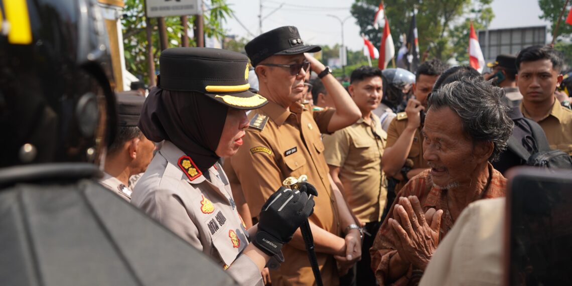 Polri Jaga Ketat Aksi Gerakan Amarah Rakyat Sukabumi, Ribuan Massa Kondusif