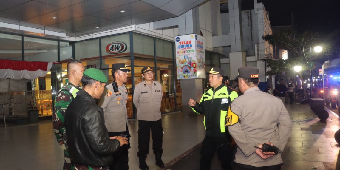 Cegah Gangguan Kamtibmas, Polres Sukabumi Kota Gelar Patroli Skala Besar