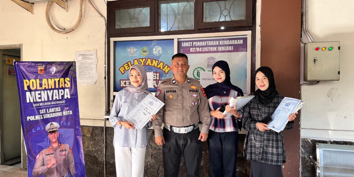 Satpas Polres Sukabumi Kota Tingkatkan Kualitas Pelayanan Penerbitan SIM Baru Sesuai UU No. 22 Tahun 2009