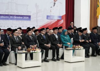 133 Pejabat Pemkot Sukabumi Dilantik, Ketua DPRD Ajak Wujudkan Sinergi Pemerintahan