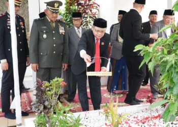 Forkopimda Kota Sukabumi Gelar Ziarah Nasional, Peringati Hari Pahlawan 2025