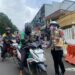 Hari Kelima Ops Zebra, Polantas di Sukabumi Edukasi Keselamatan dan Bagi Makan Siang