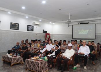 Saat Polisi dan Pemuka Agama Sukabumi Kirimkan Do’a untuk Korban Bencana