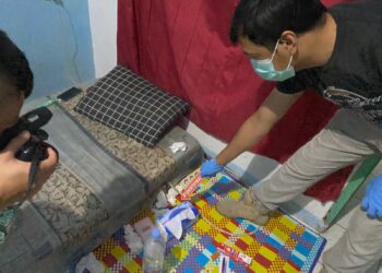 Respon Info Warga, Polsek Warudoyong Sukabumi Cek Lokasi Penemuan Mayat