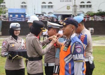 Polres Sukabumi Kota Gelar Operasi Lilin Lodaya 2025, Ratusan Personel Siaga Amankan Nataru