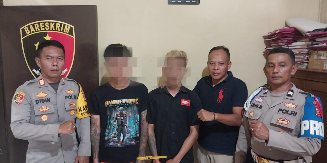 Dua Terduga Pelaku Curanmor di Sukabumi Diringkus Polisi