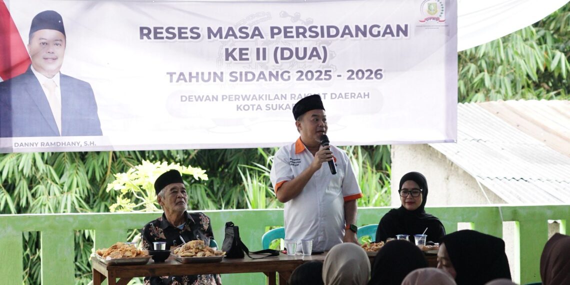 Reses di Cikole, Danny Ramdhani Kampanyekan Pekarangan Hijau dan Bank Sampah