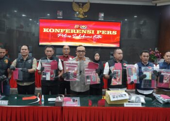 40 Hari Kerja, Polres Sukabumi Kota Ungkap 18 Kasus Kejahatan dan 13 TKP Narkoba