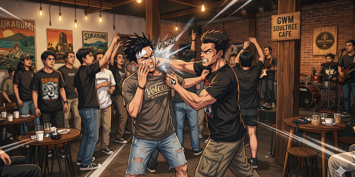 Tragis! Diduga Gara-Gara Senggolan Saat Moshing, Atlet Skateboard Sukabumi Dianiaya Rekan Sendiri hingga Patah Hidung