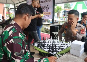 HUT Bhayangkara ke-80, Polres Sukabumi Kota Gelar Turnamen Catur PRIMA