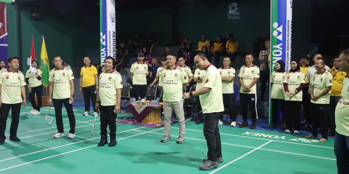 Kapolres Sukabumi Kota Cup 2026 Resmi Dibuka, 87 Pasangan Siap Adu Prestasi