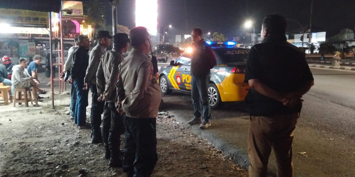 Polsek Rayon Selatan Ditingkatkan, Polisi Perketat Patroli Malam Minggu Cegah Gangguan Kamtibmas