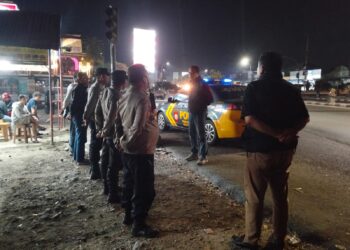 Polsek Rayon Selatan Ditingkatkan, Polisi Perketat Patroli Malam Minggu Cegah Gangguan Kamtibmas