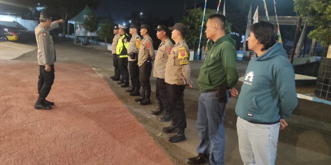 Apel Rayon Barat Digelar, Polisi Sisir Titik Rawan Cegah Kriminalitas Malam