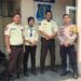 Sambangi Satpam di Dayeuhluhur, Bhabinkamtibmas Polsek Warudoyong Ingatkan Waspada Kejahatan C3