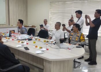 Polsek Warudoyong Amankan Kunjungan Wamenko Pangan di Kota Sukabumi