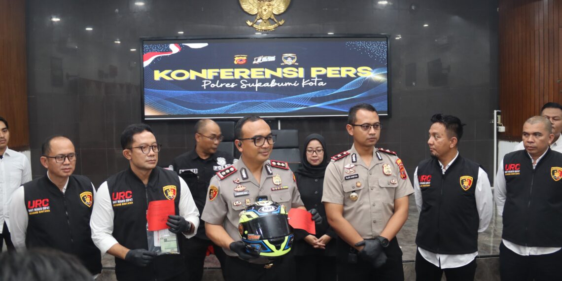 Pasutri Pelaku Curanmor di Sukabumi Ditangkap, Beraksi Sambil Bawa Anak