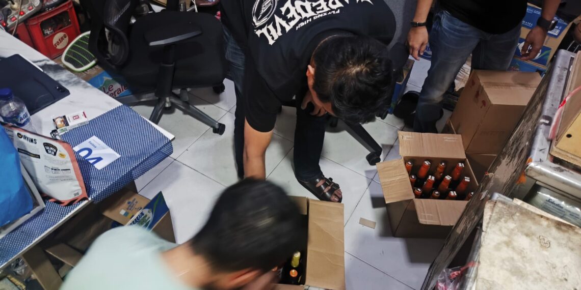Razia Miras di Sukabumi, Polisi Amankan 159 Botol