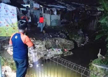 TPT Rawan Ambruk di Jalan Veteran Sukabumi Dipantau, BPBD Ingatkan Bahaya Sampah