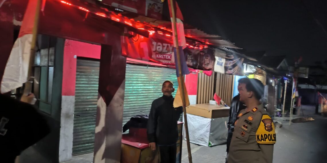 Patroli Malam, Polsek Citamiang Perketat Pengawasan Titik Rawan Kejahatan