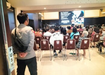 Polsek Citamiang Amankan Ibadah Minggu di Gereja Bethel Tabernakel Darah Yesus