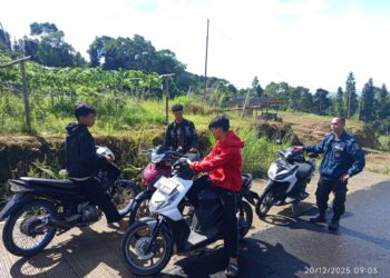 Patroli Mobile Polsek Kadudampit Sasar Permukiman, Warga Diimbau Waspada Karhutla