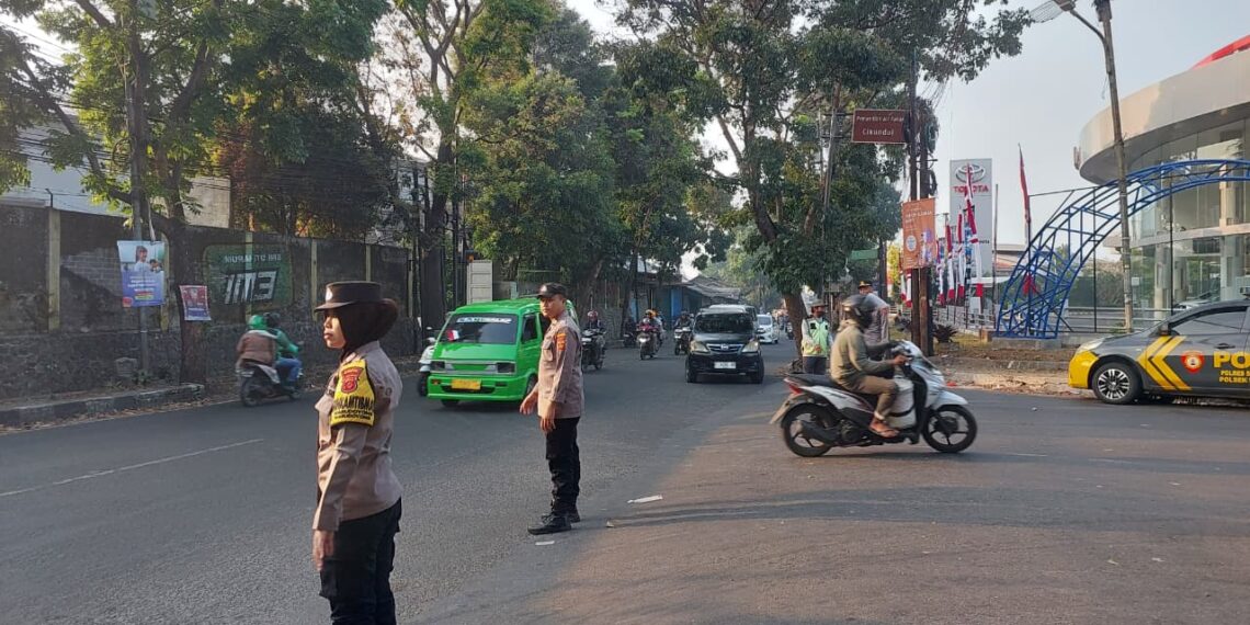 Polsek Warudoyong Gelar Pengaturan Lalu Lintas Pagi, Bantu Kelancaran Aktivitas Masyarakat