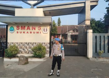 Polsek Cibeureum Rutin Gatur Pagi, Cegah Kemacetan dan Tekan Risiko Kecelakaan