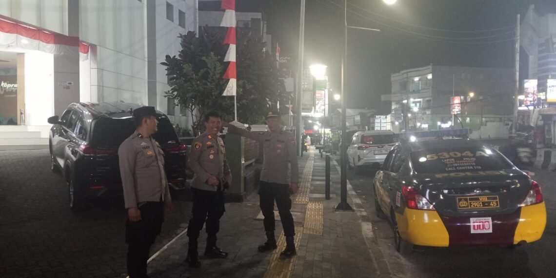 Polsek Warudoyong Tingkatkan Patroli Malam, Sasar Titik Rawan Gangguan Kamtibmas