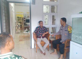 Bhabinkamtibmas Polsek Lembursitu Sambangi Warga, Ajak Jaga Keamanan Lingkungan