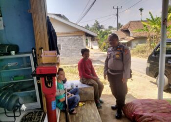 Polisi Imbau Warga Sukalarang Tak Bakar Lahan Saat Musim Kemarau
