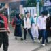 Polsek Cibeureum Gelar Gatur Pagi, Antisipasi Kemacetan dan Kecelakaan Lalu Lintas