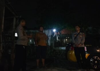 Polsek Citamiang Intensifkan Patroli Malam, Antisipasi Gangguan Kamtibmas