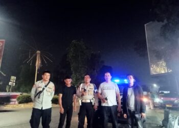 Polsek Lembursitu Gencarkan Patroli Dialogis Malam, Antisipasi Gangguan Kamtibmas