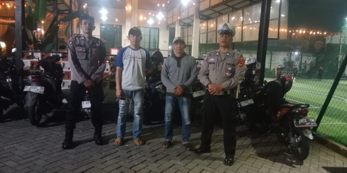 Polsek Baros Kawal Nobar Final Piala Presiden, Suporter Diajak Jaga Kondusivitas