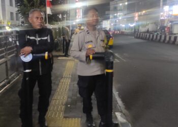 Polsek Warudoyong Intensifkan Patroli Malam, Jaga Situasi Kamtibmas Tetap Kondusif