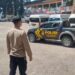 Polisi Patroli di Situgunung Sukabumi, Ingatkan Wisatawan Waspada Banjir dan Longsor