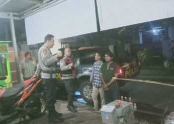 Cegah Gangguan Kamtibmas, Polsek Cibeureum Perketat Patroli Malam