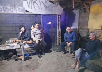 Polsek Warudoyong Gelar KRYD Malam, Sasar Titik Rawan dan Antisipasi Peredaran Miras