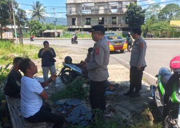 Patroli Dialogis, Polisi Sambangi Warga di Jalur Lingkar Selatan Sukabumi