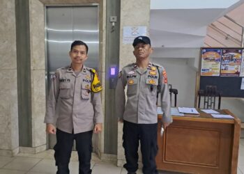 Polisi Amankan Kebaktian Minggu di Gereja Bethel Tabernakel Darah Yesus Sukabumi