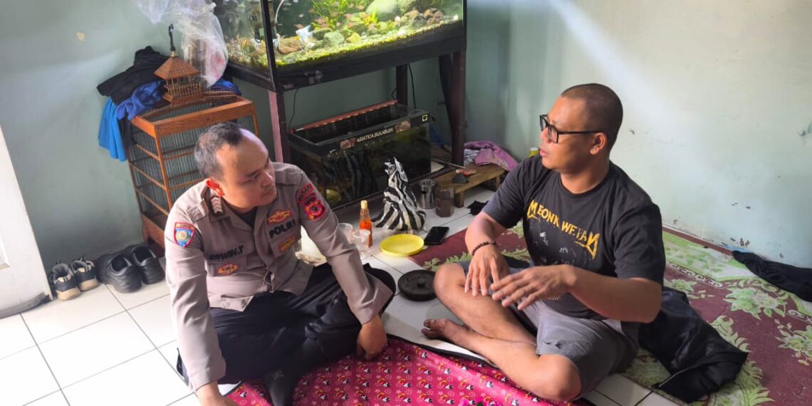 Polisi Sambangi Korban Kekerasan Geng Motor di Sukaraja, Beri Dukungan dan Bantuan