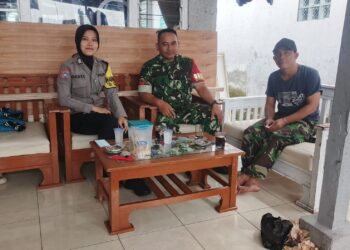 Sambangi Warga di Pabuaran, Bhabinkamtibmas Warudoyong Ingatkan Waspada C3