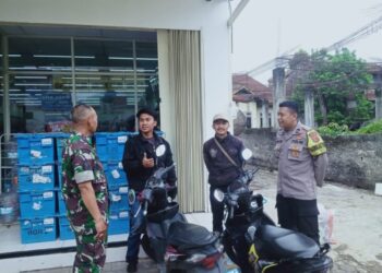 TNI-Polri Sambangi Warga Baros, Jaga Kamtibmas dan Serap Keluhan Masyarakat